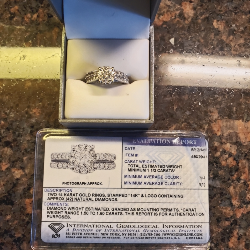 Wedding Ring Set - image 1